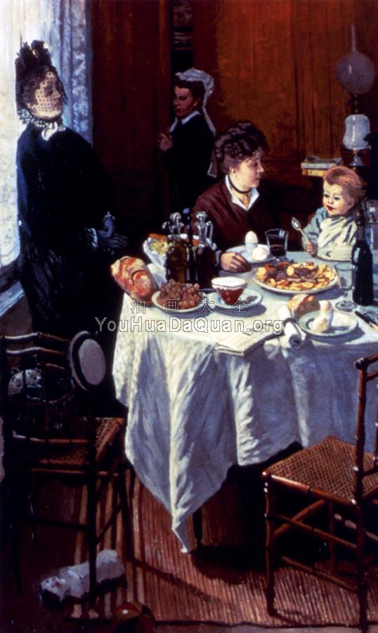 The Luncheon - 克劳德·莫奈